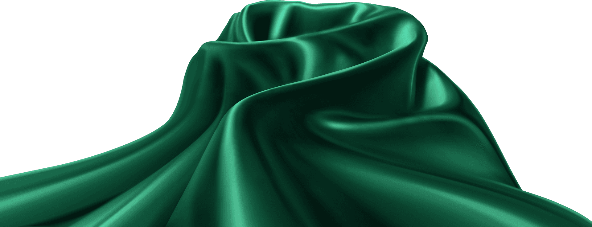 Emerald Satin Texture PNG