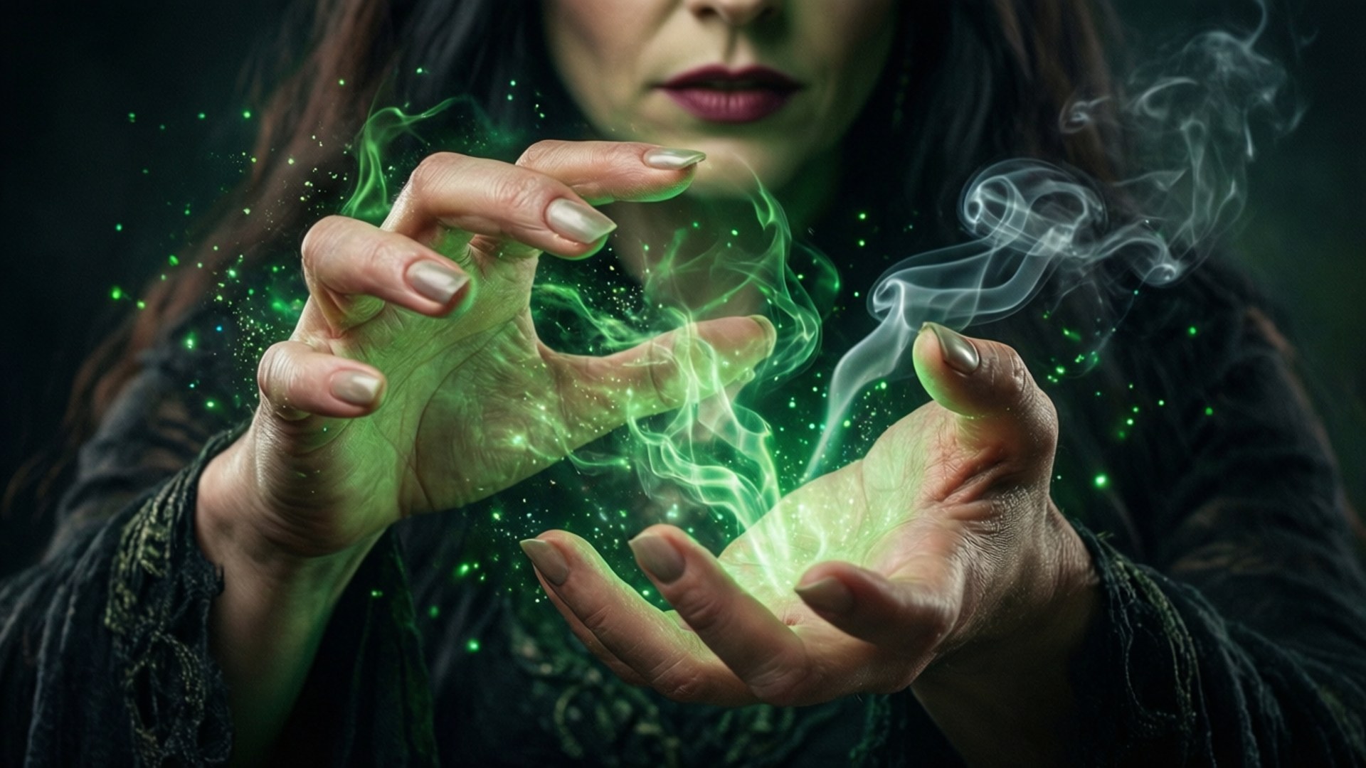 Emerald Spell Casting Achtergronden