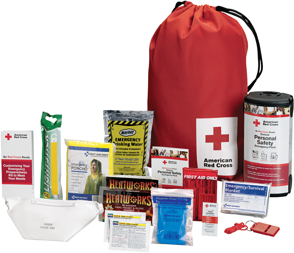 Emergency First Aid Kit Contents PNG