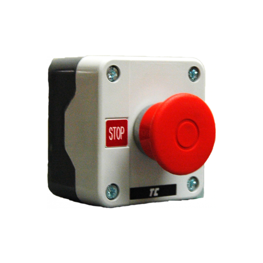 Emergency Stop Buttonon Wall PNG
