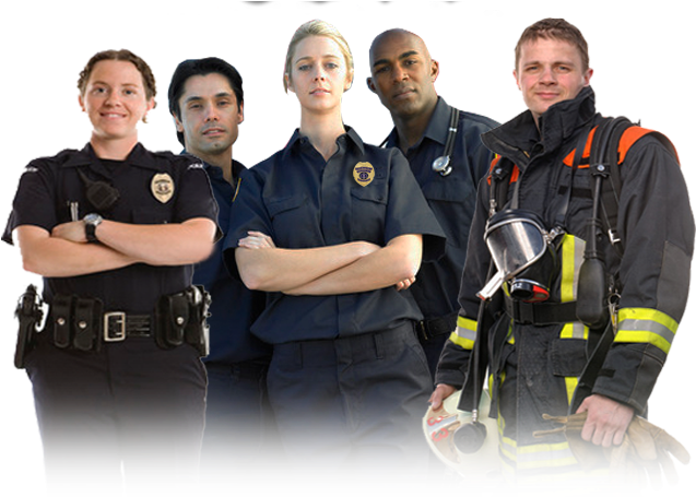 Emergency_ Services_ Team_ Pose PNG