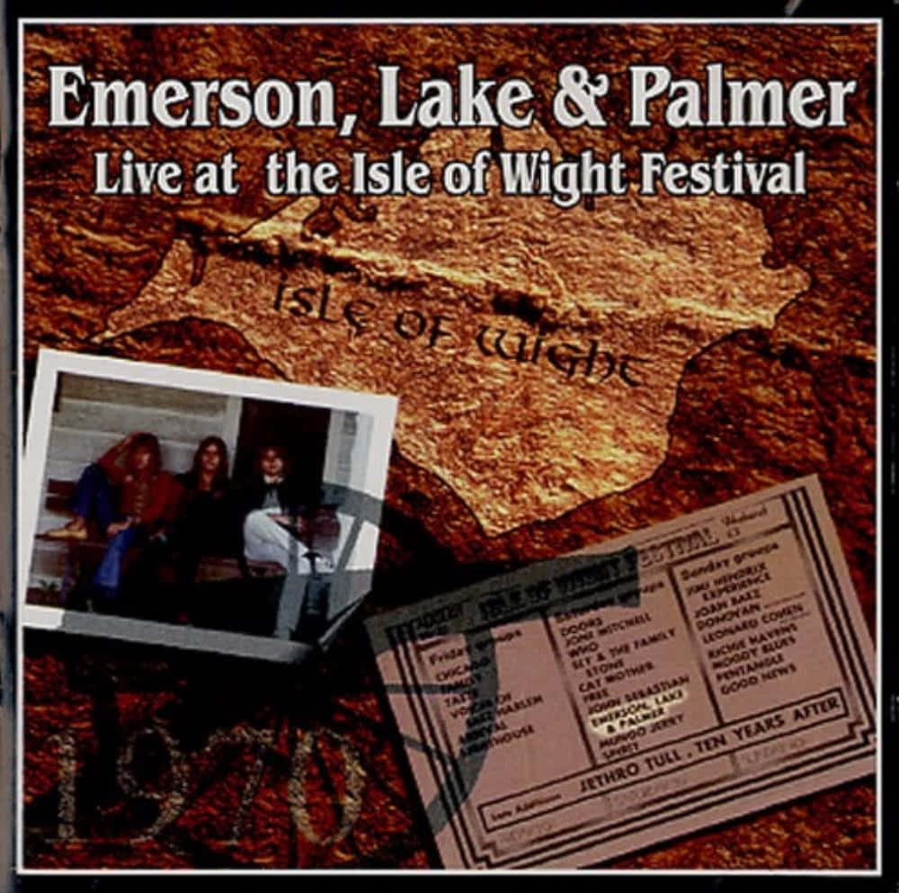 Emerson Lake And Palmer's Iconic Rock Trio Wallpaper