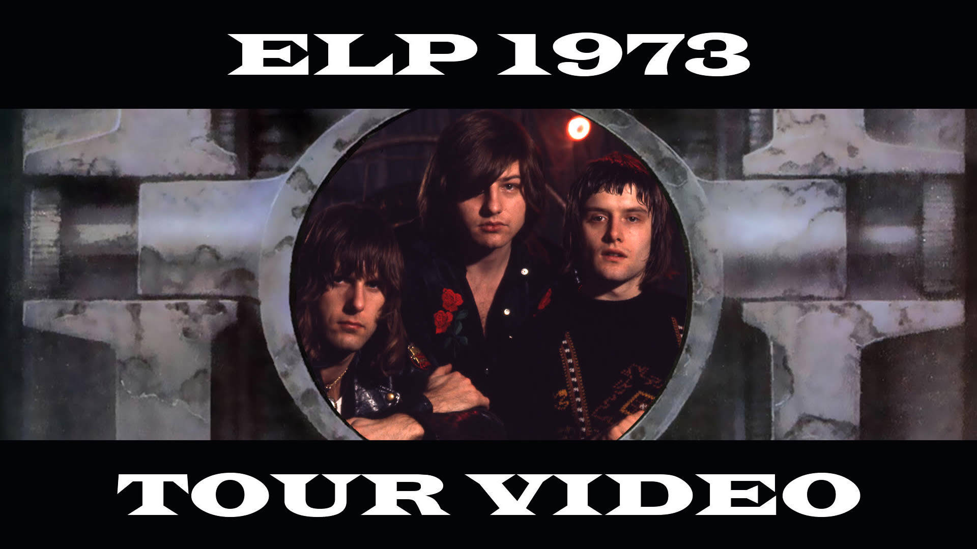 Emerson Lake & Palmer 1973 Tour grafisk Tapet: Opdag klassiske ELP 1973 Tour grafik ved siden af ​​vektorgrafikker. Wallpaper