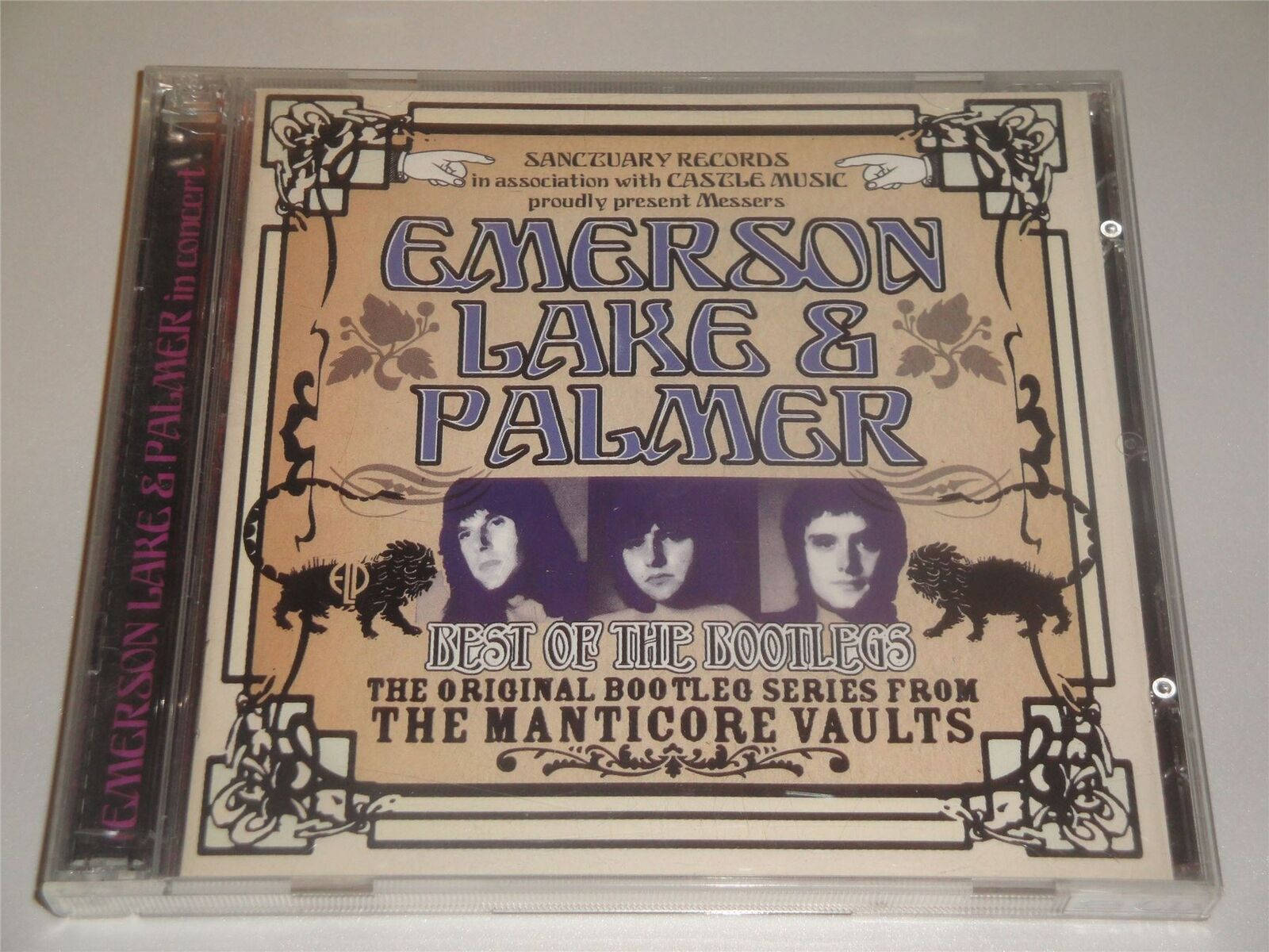 Emerson Lake & Palmer CD Bedste af Bootlegs. Wallpaper
