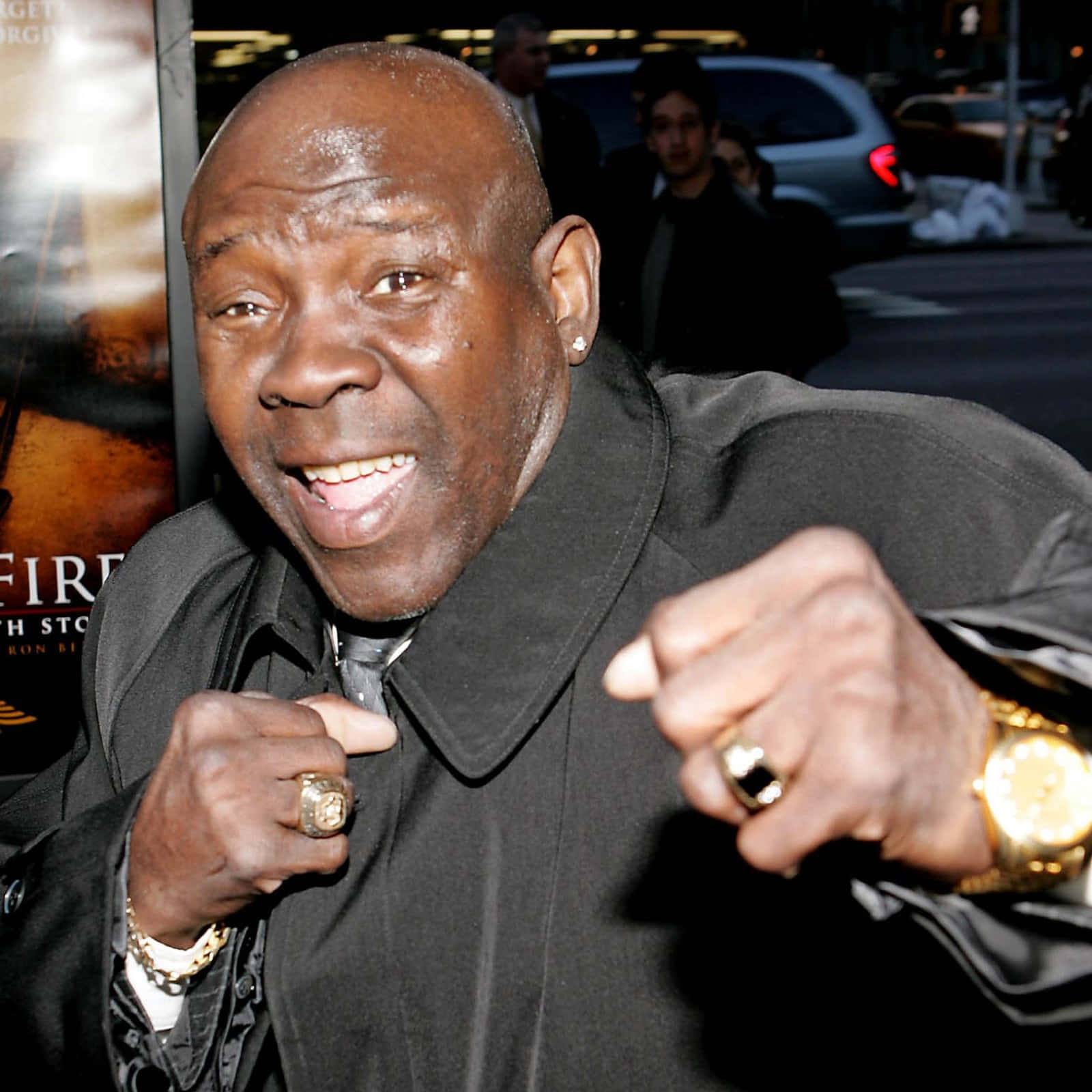 Emile Griffith Making Fist Pose Picture