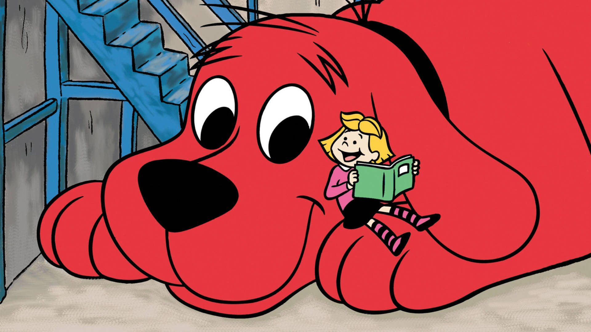 Emily And Clifford The Big Red Dog Background