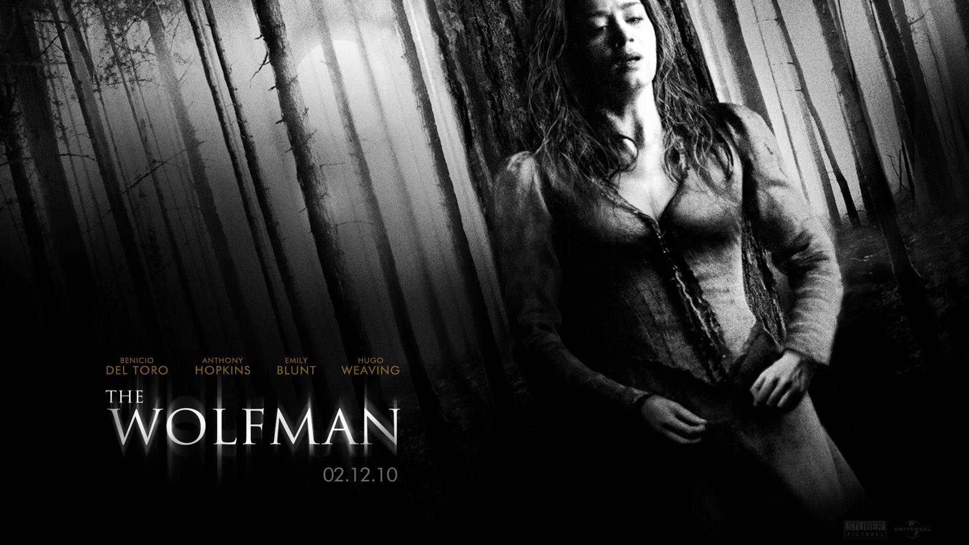 Emily Blunt The Wolfman Poster Wallpaper