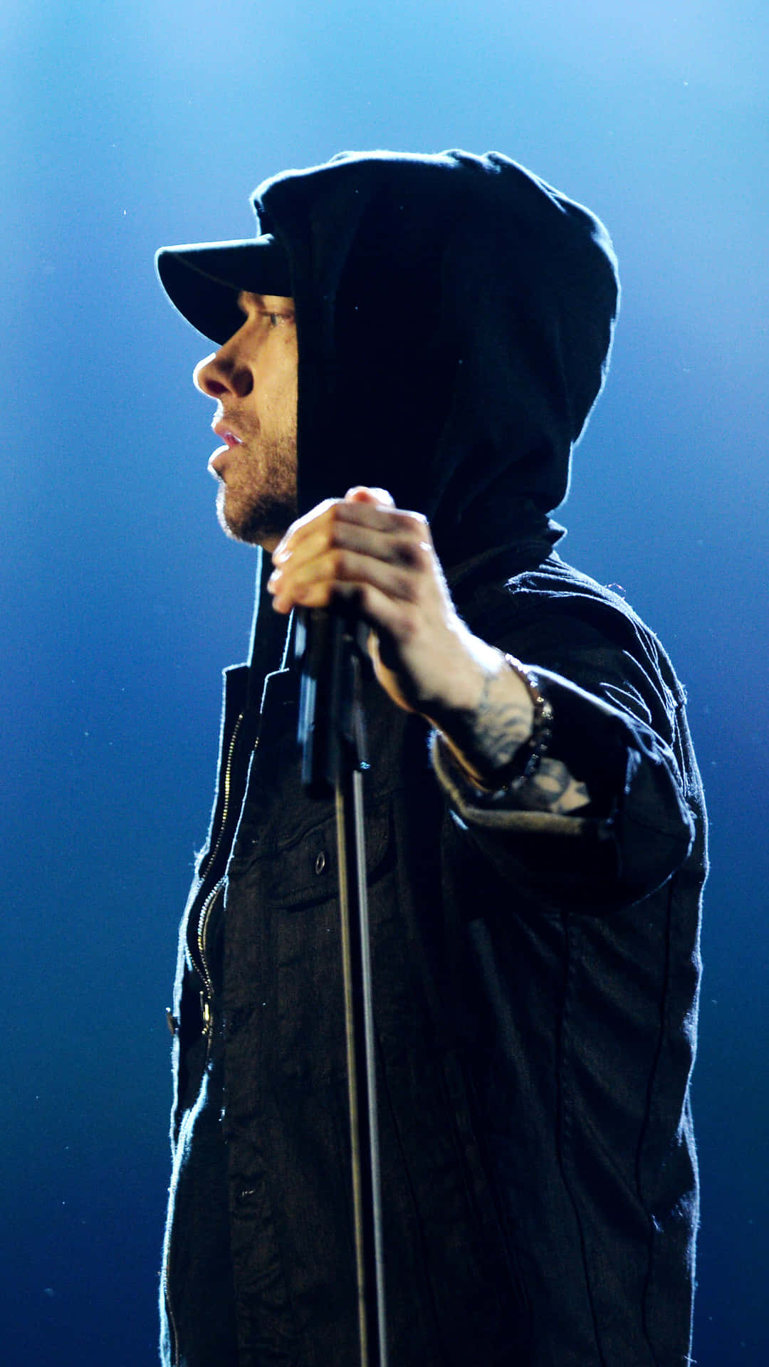 Eminem Performing on Stage