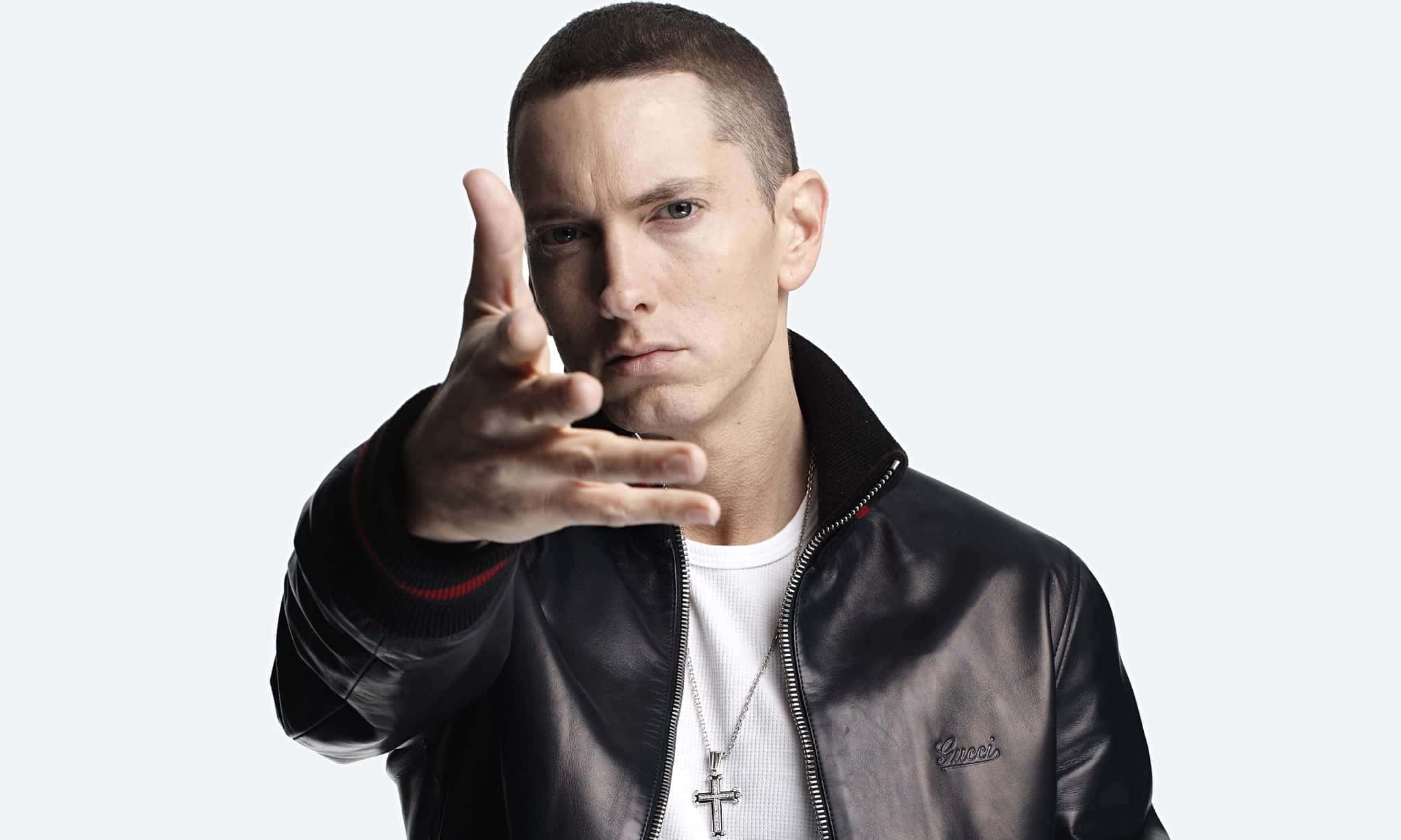 Eminemrapper E Artista Hip Hop Iconico