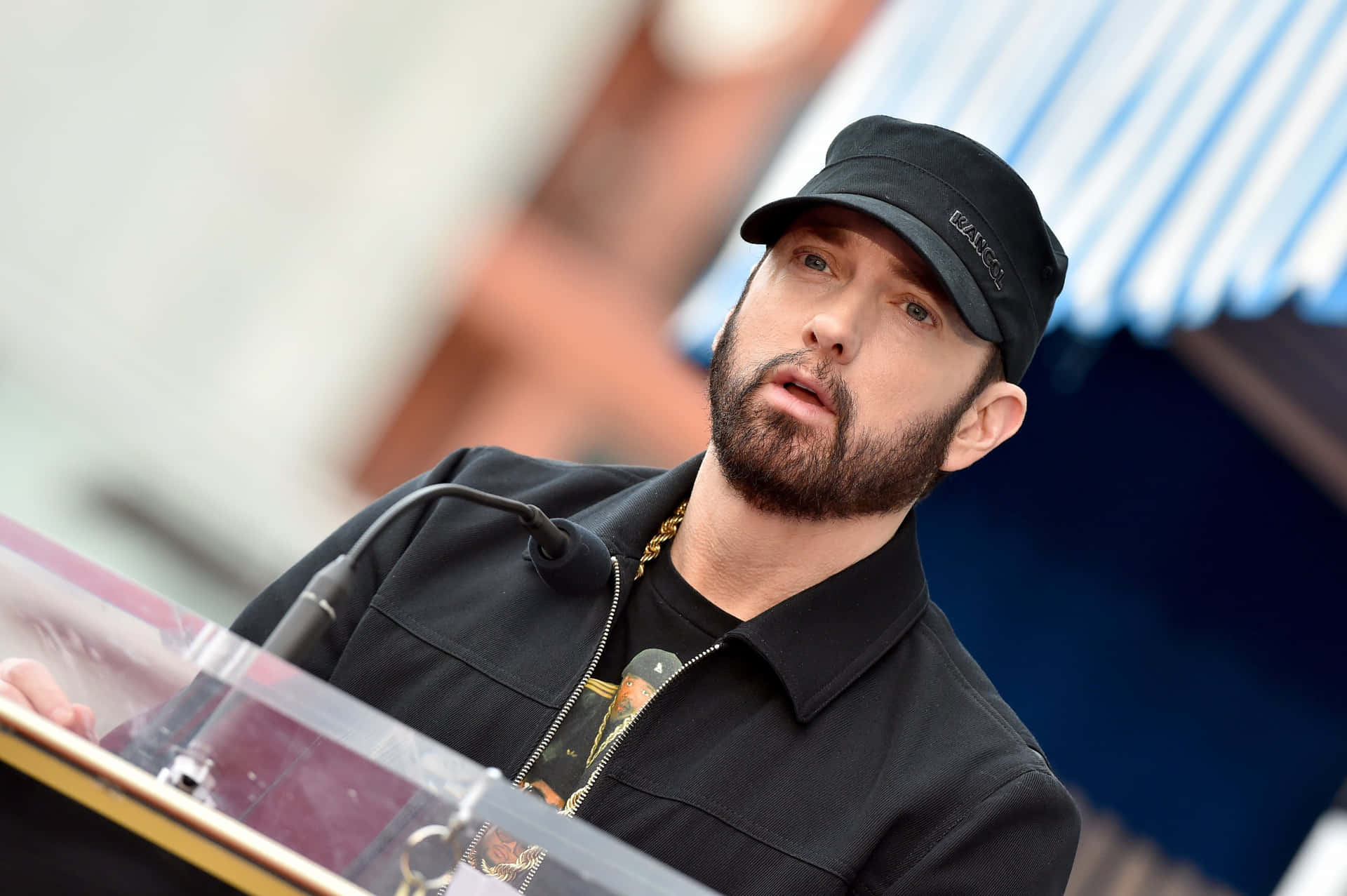 Billedeaf Eminem Ved Vma Awards 2018.