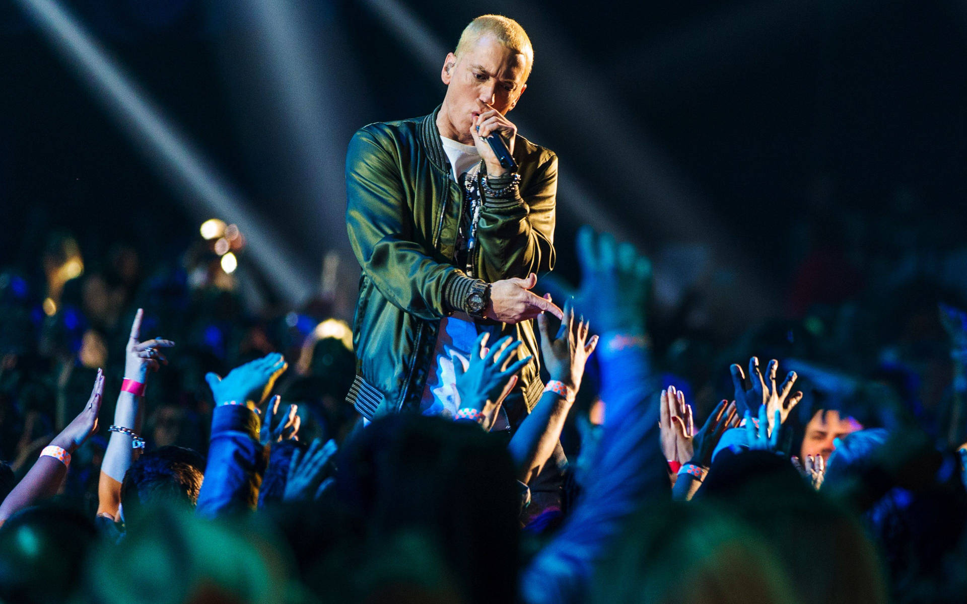 Eminem Live Concert Wallpaper