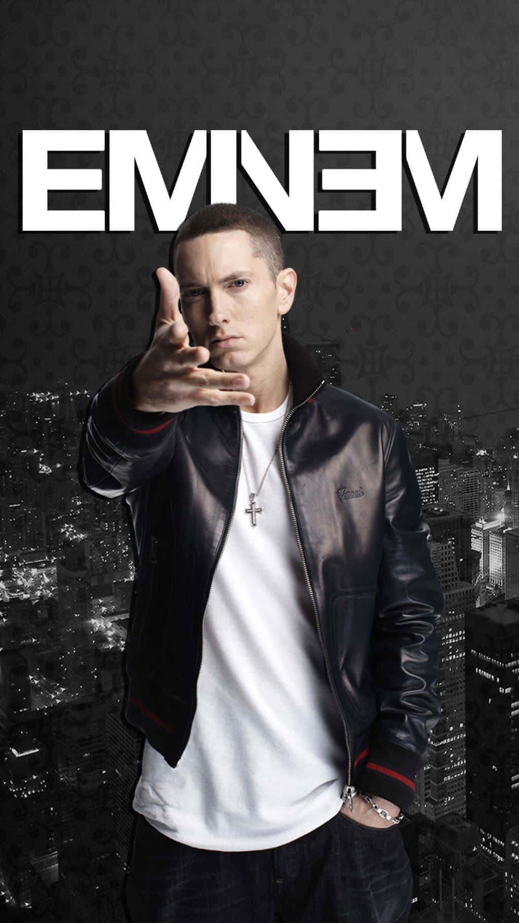 Eminemin Esibizione Dal Vivo Sul Palco.
