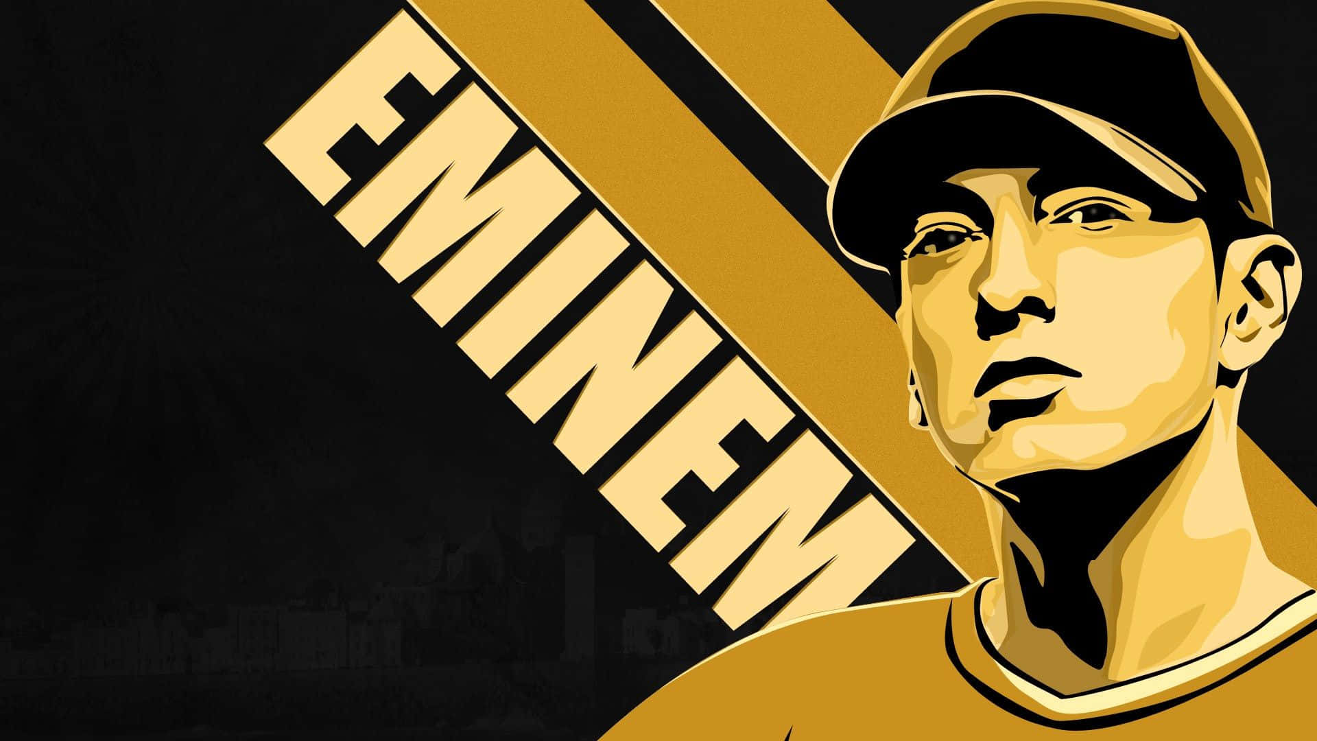 Eminemperso Nei Pensieri Su Un Tetto, Con Uno Skyline Urbano Sullo Sfondo