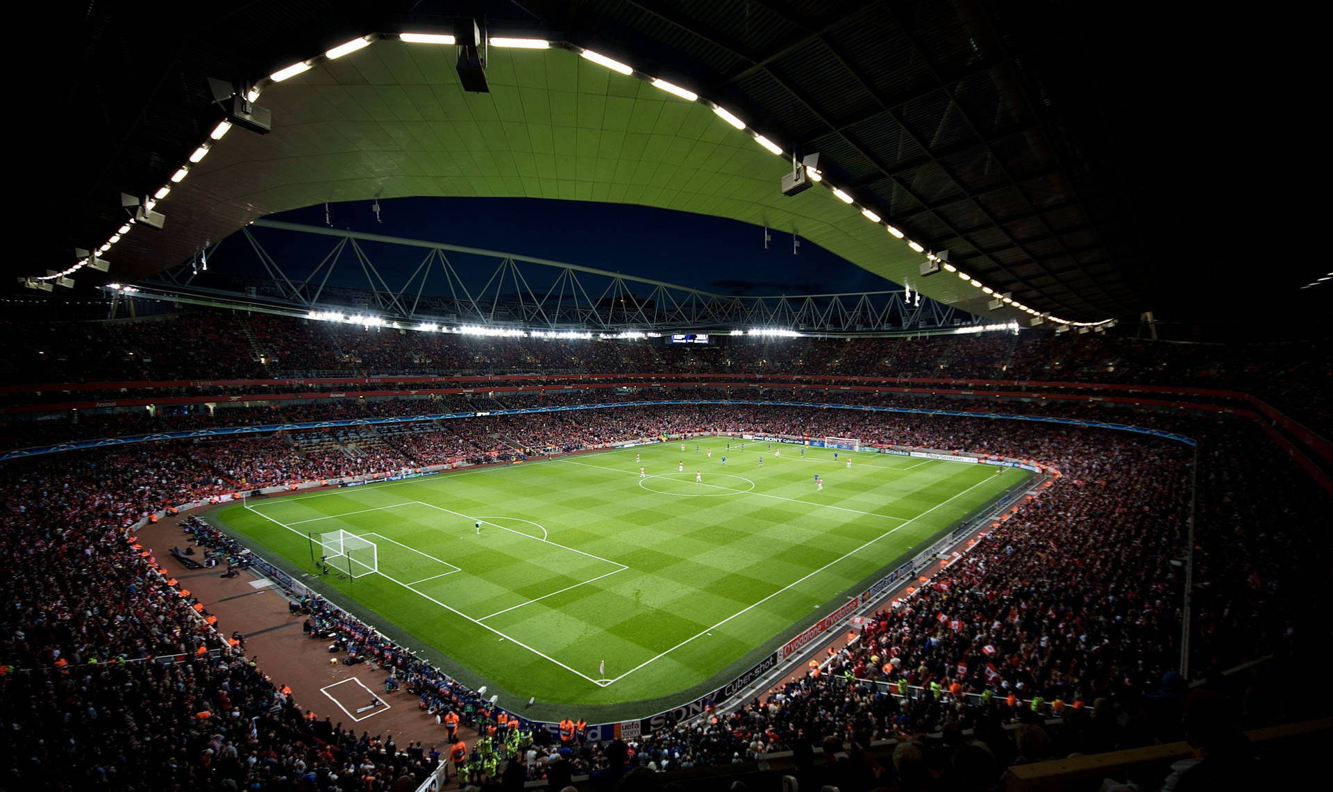 Emiratesstadion Champions League Wallpaper