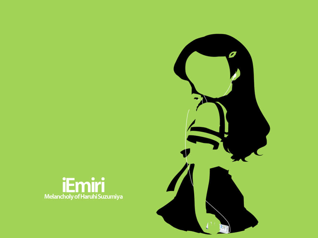 Emiri Kimidori - a charming character from The Melancholy of Haruhi Suzumiya Wallpaper