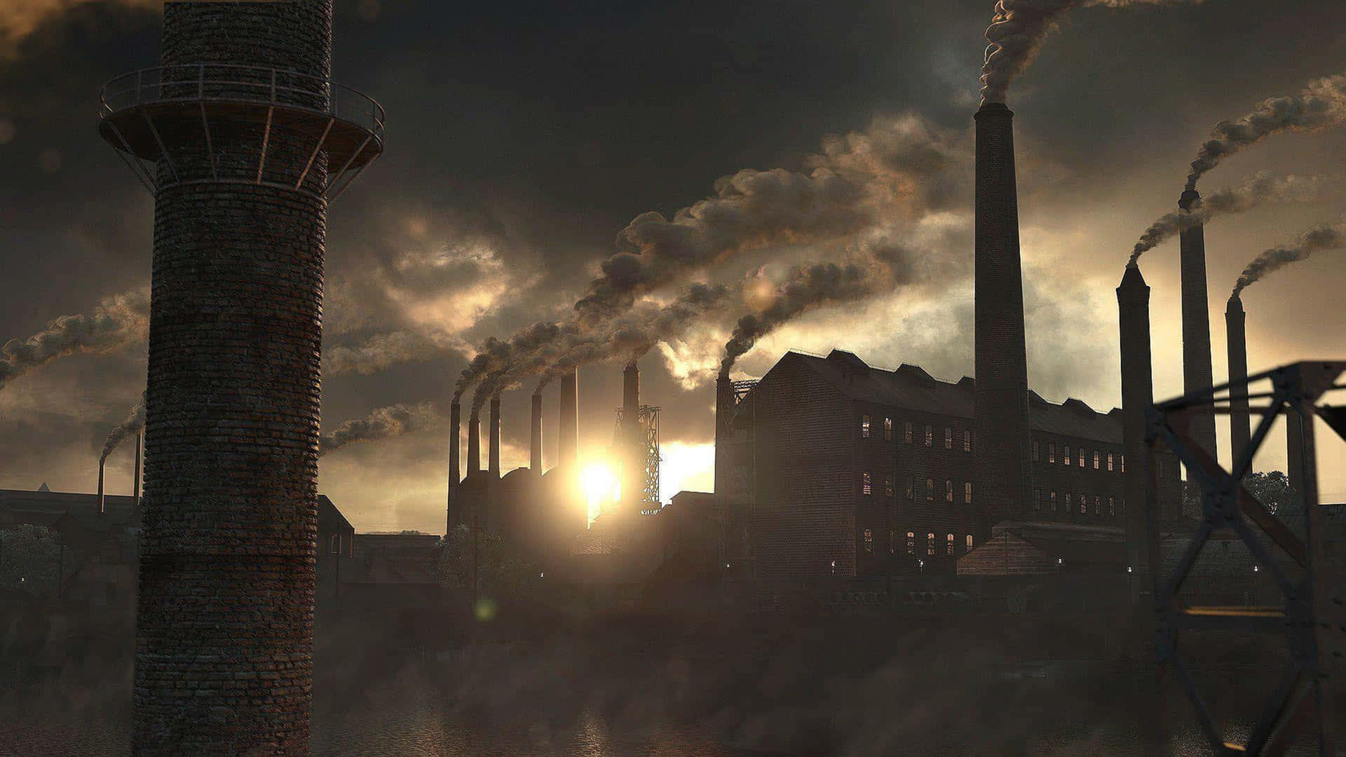 Emission Factory In 4k Civilization V Background