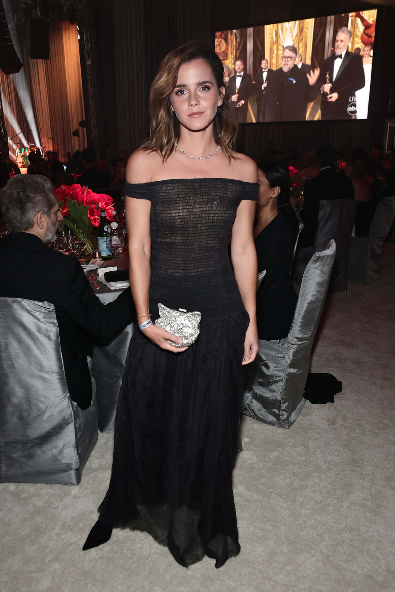 Emma Watson in an elegant pose