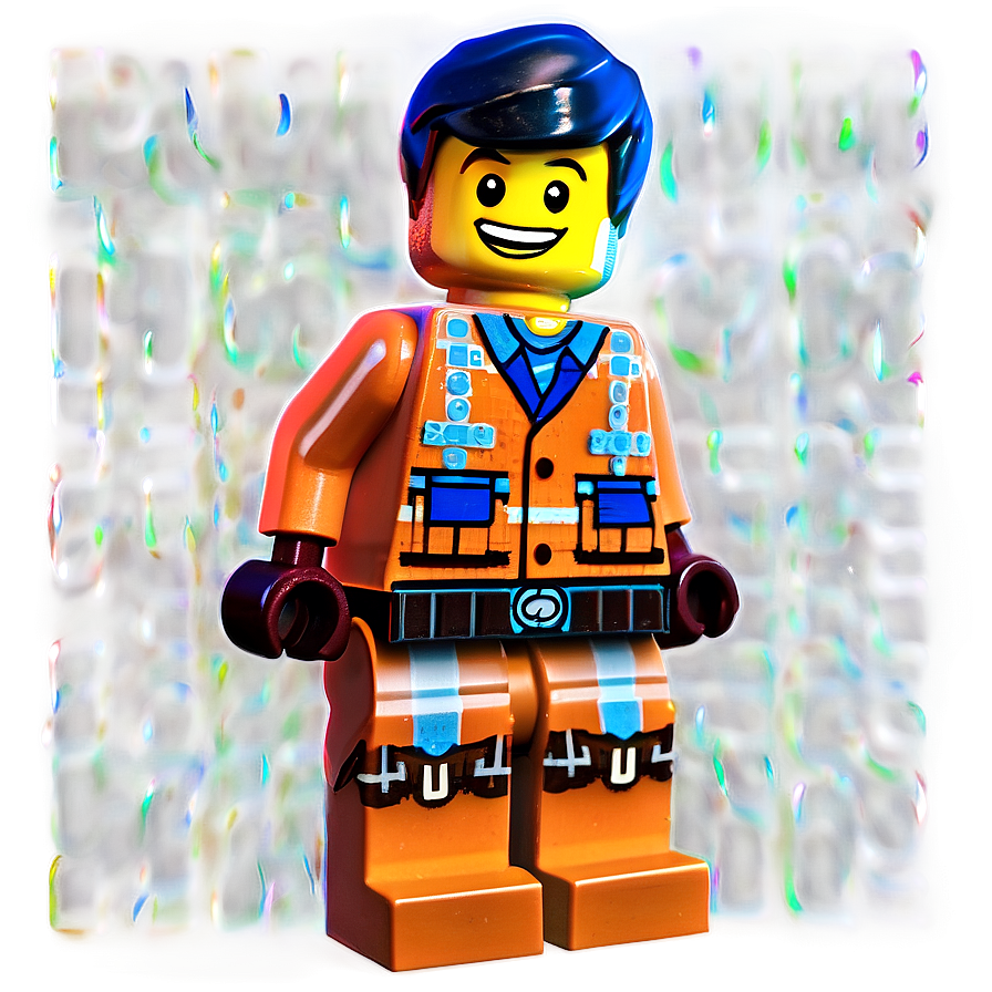 Emmet Brickowski Lego Png Cmc76 PNG