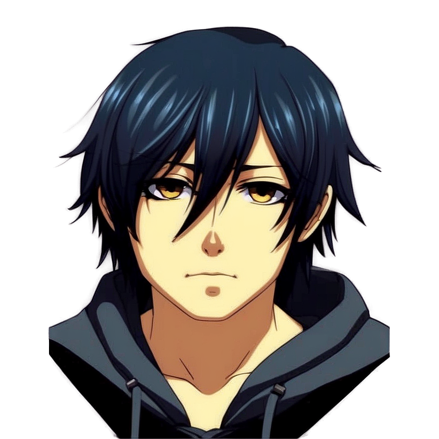 Emo Anime Character Png 05212024 PNG