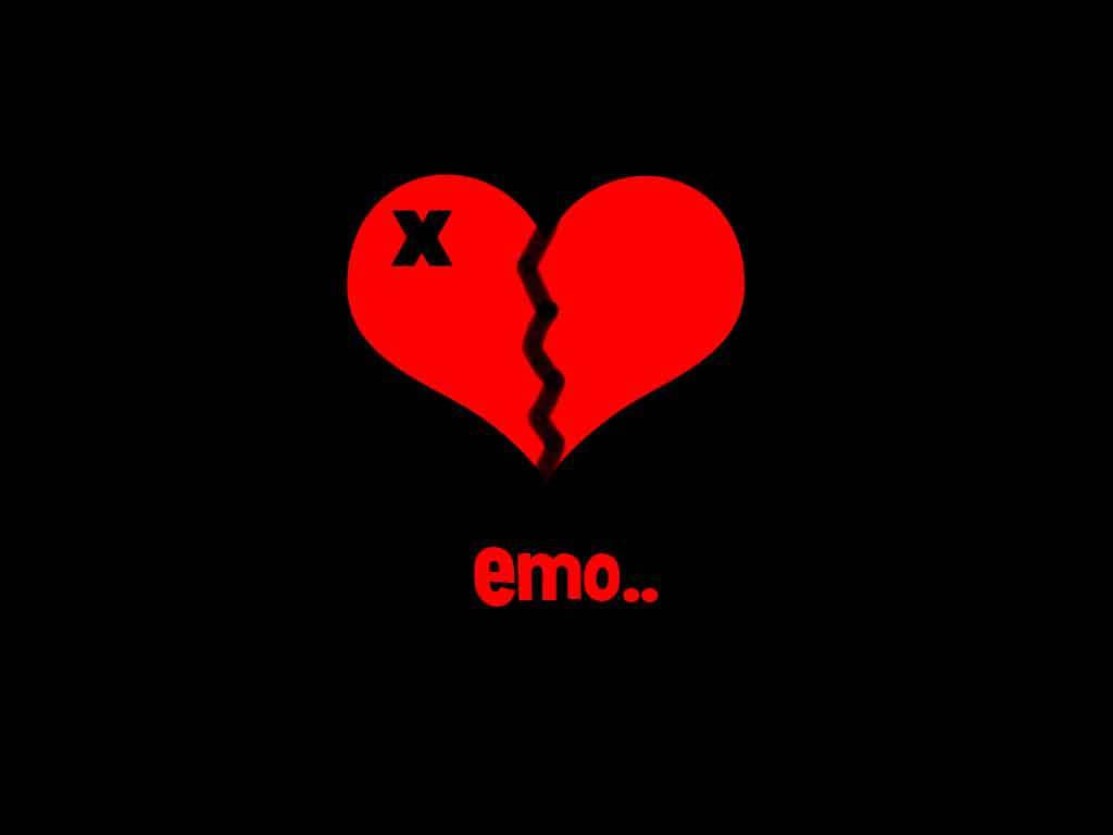 Emo Broken Heart Wallpaper