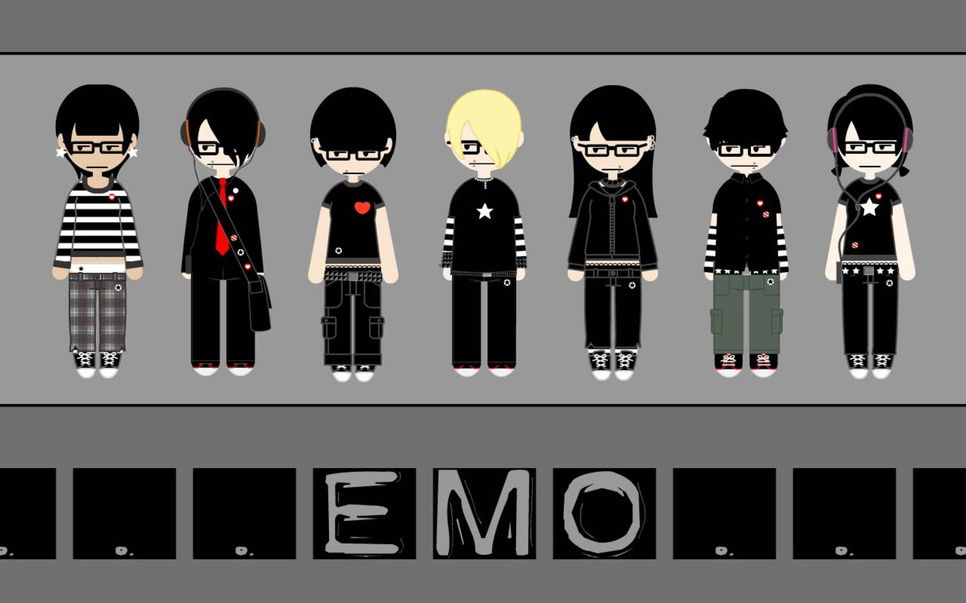 Emos Coming Together Wallpaper