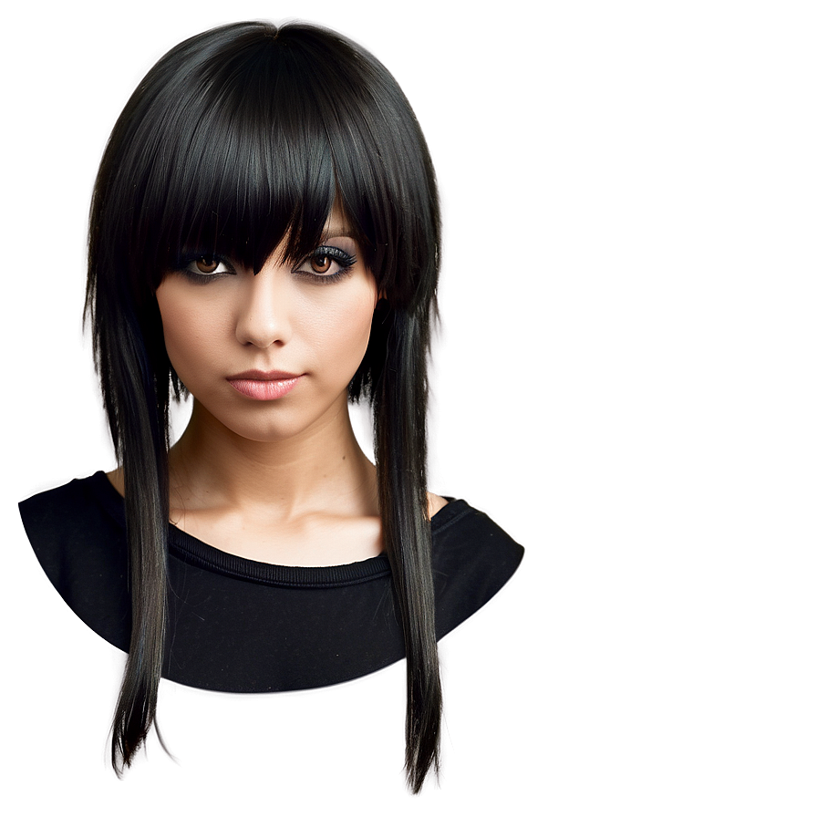 Download Emo Hair Side Fringe Png 70 | Wallpapers.com