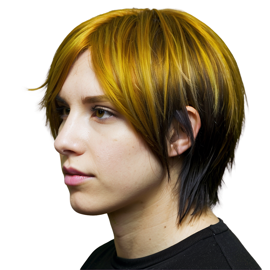 Emo Hair Style Png 11 PNG