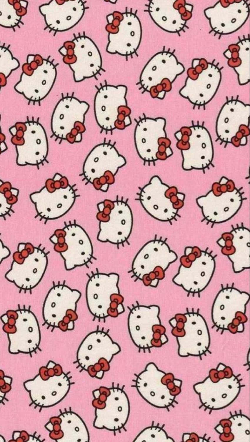Emo Hello Kitty Expressing a Unique Personality Wallpaper
