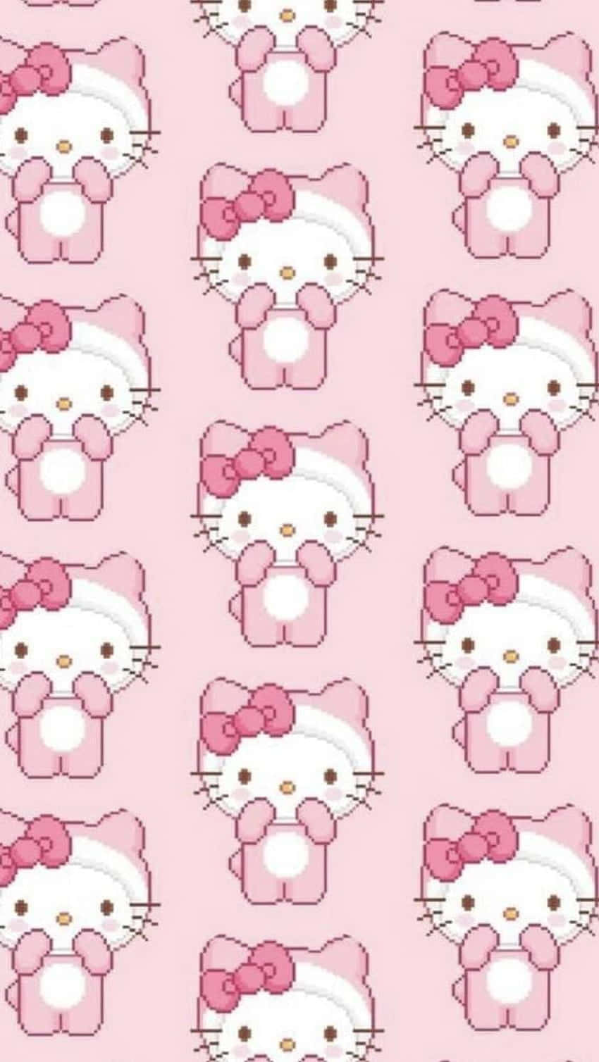 Say "Hello" to Emo Hello Kitty Wallpaper
