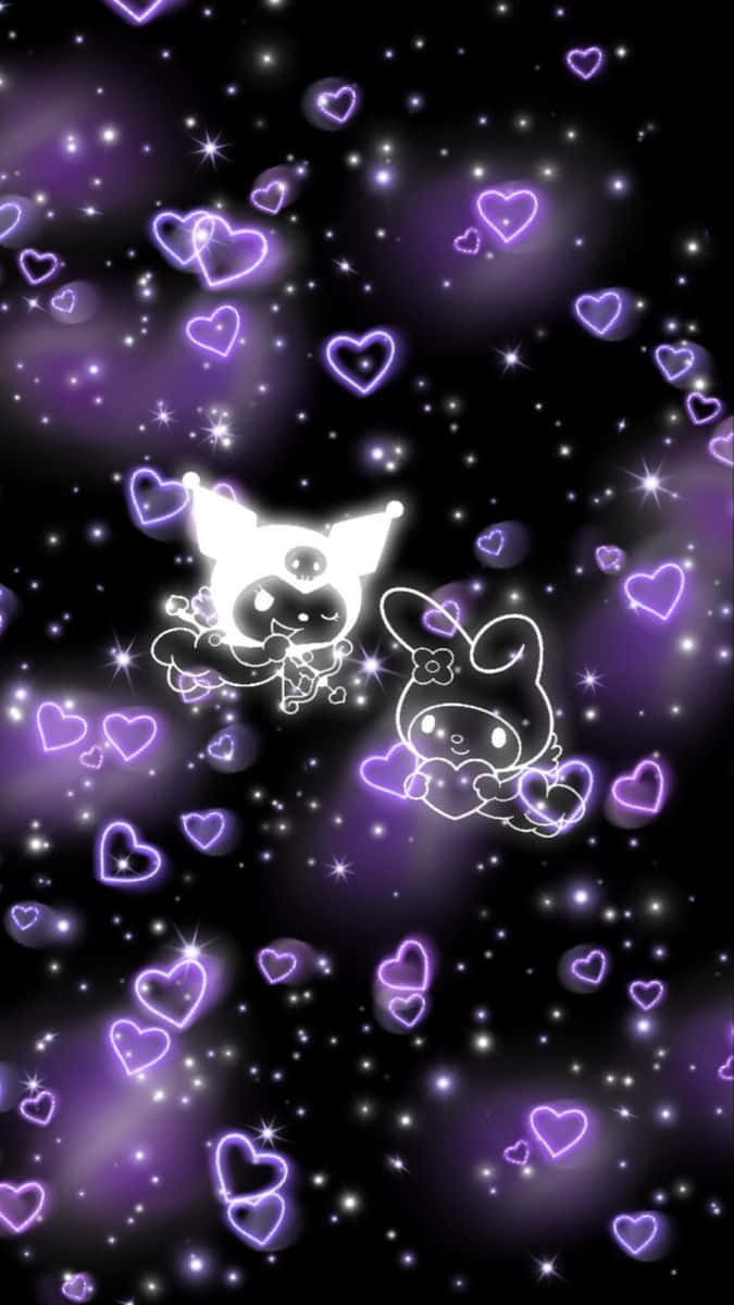 "Express yourself with a unique Emo Hello Kitty look." Wallpaper