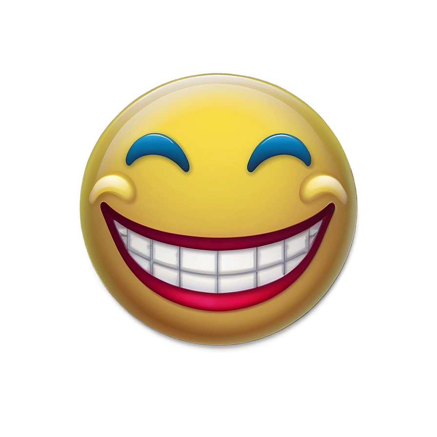 Emoji Grin Icon Png 59 PNG