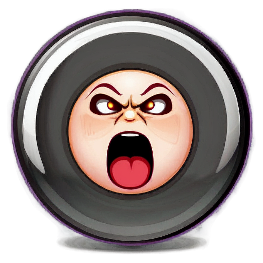 Download Emoji Of Anger Png Xye | Wallpapers.com