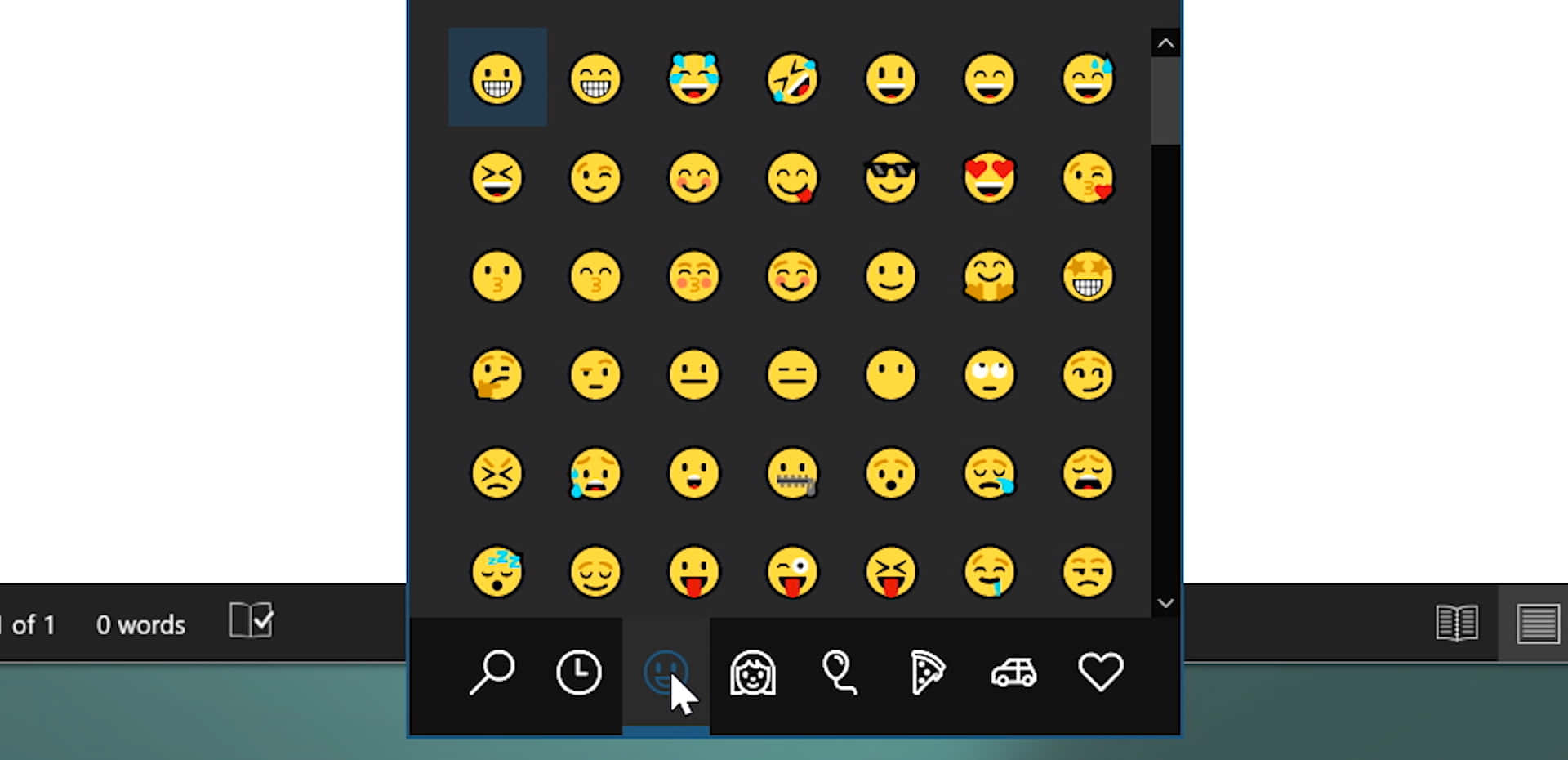 Smiley Emoji with Big Heart Wallpaper