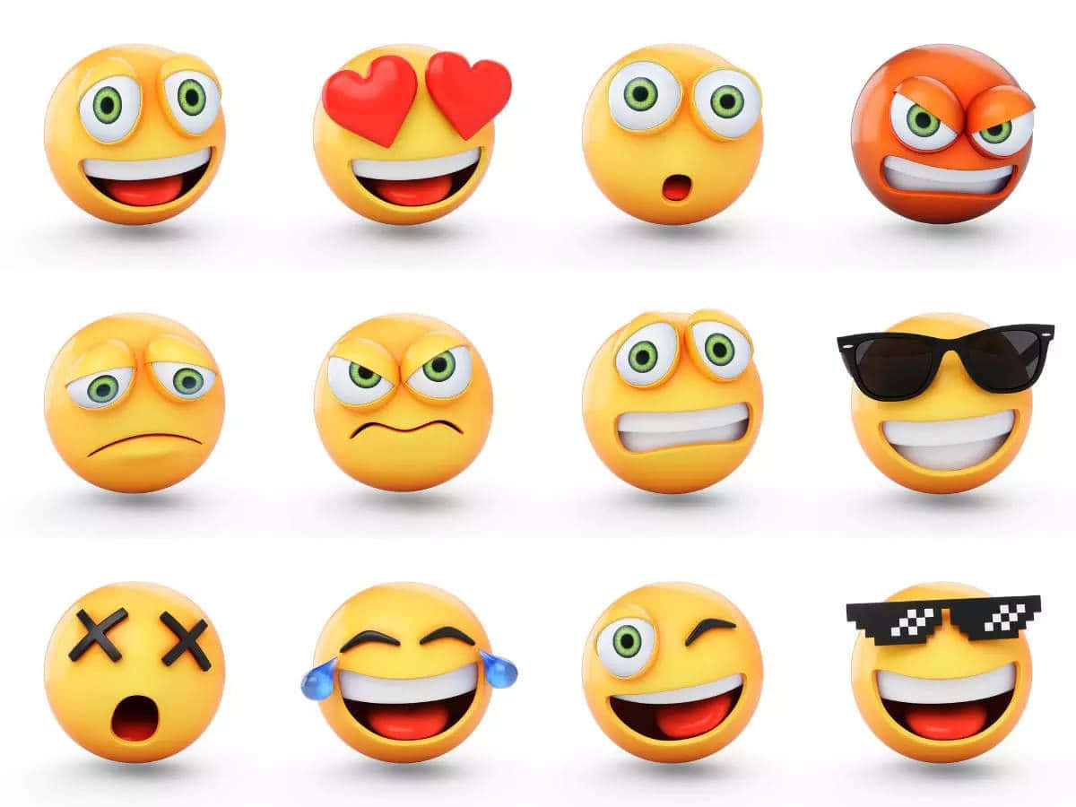 Verschiedenegesichts-emojis-bilder
