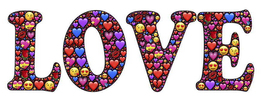 Emojisand Hearts Love Graphic PNG