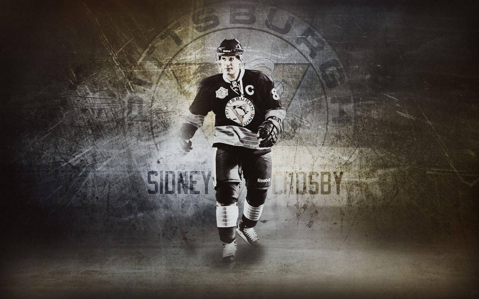 Känsloladdadishockey Spel Sidney Crosby. Wallpaper