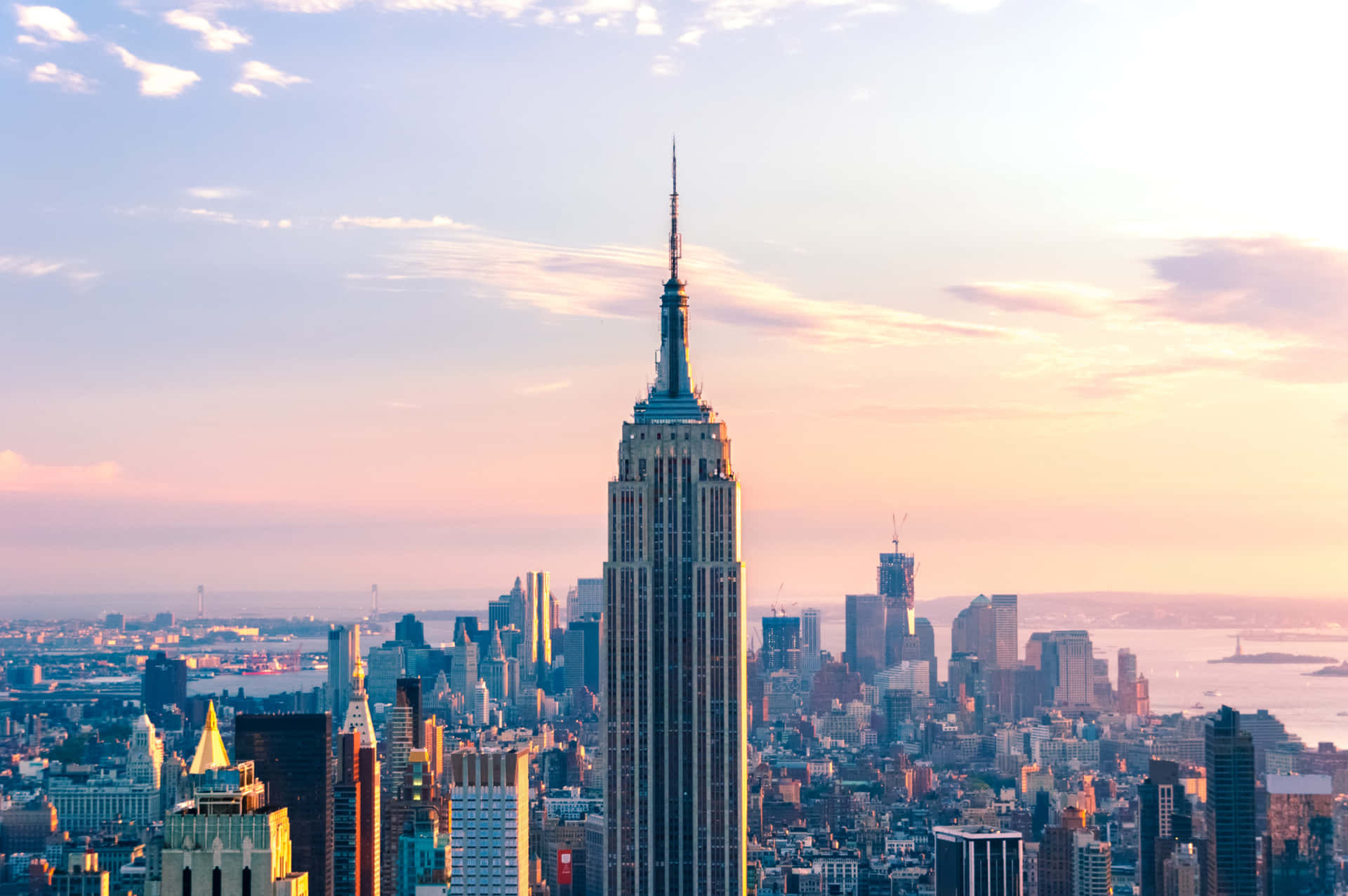 Dasikonische Empire State Building In New York City