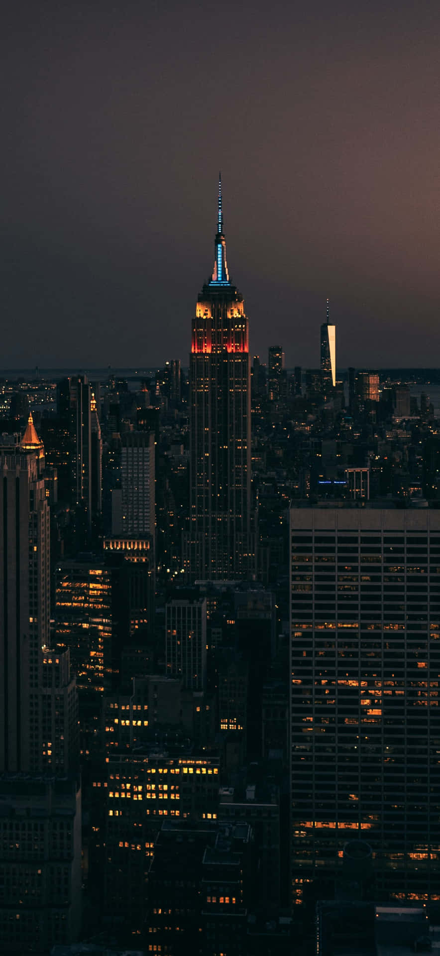 Empire State Building Night View Wallpaper