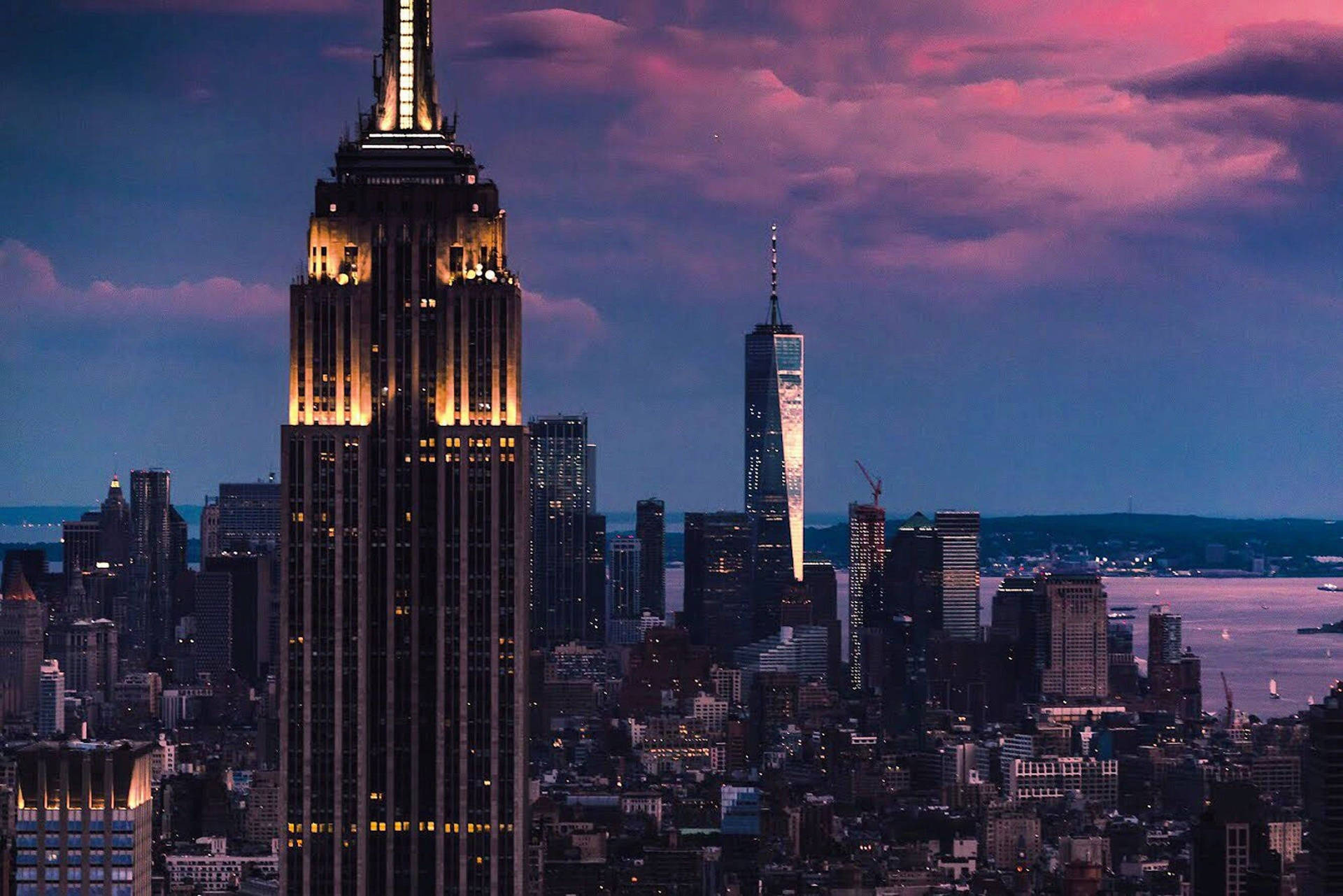 Empire State Building Nyc Aesthetic Wallpaper
