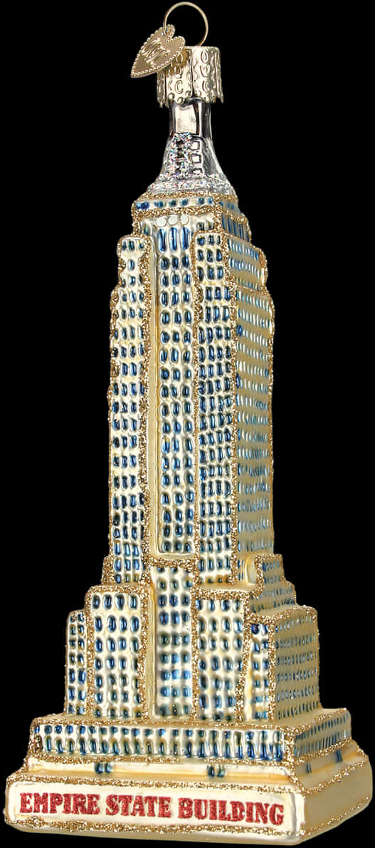 Empire State Building Ornament PNG