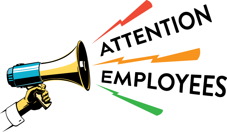 Employee Announcement Megaphone PNG