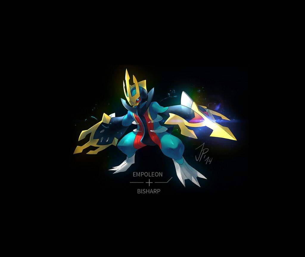 Empoleonund Bisharp, Die Perfekte Kombination Von Pokémon. Wallpaper