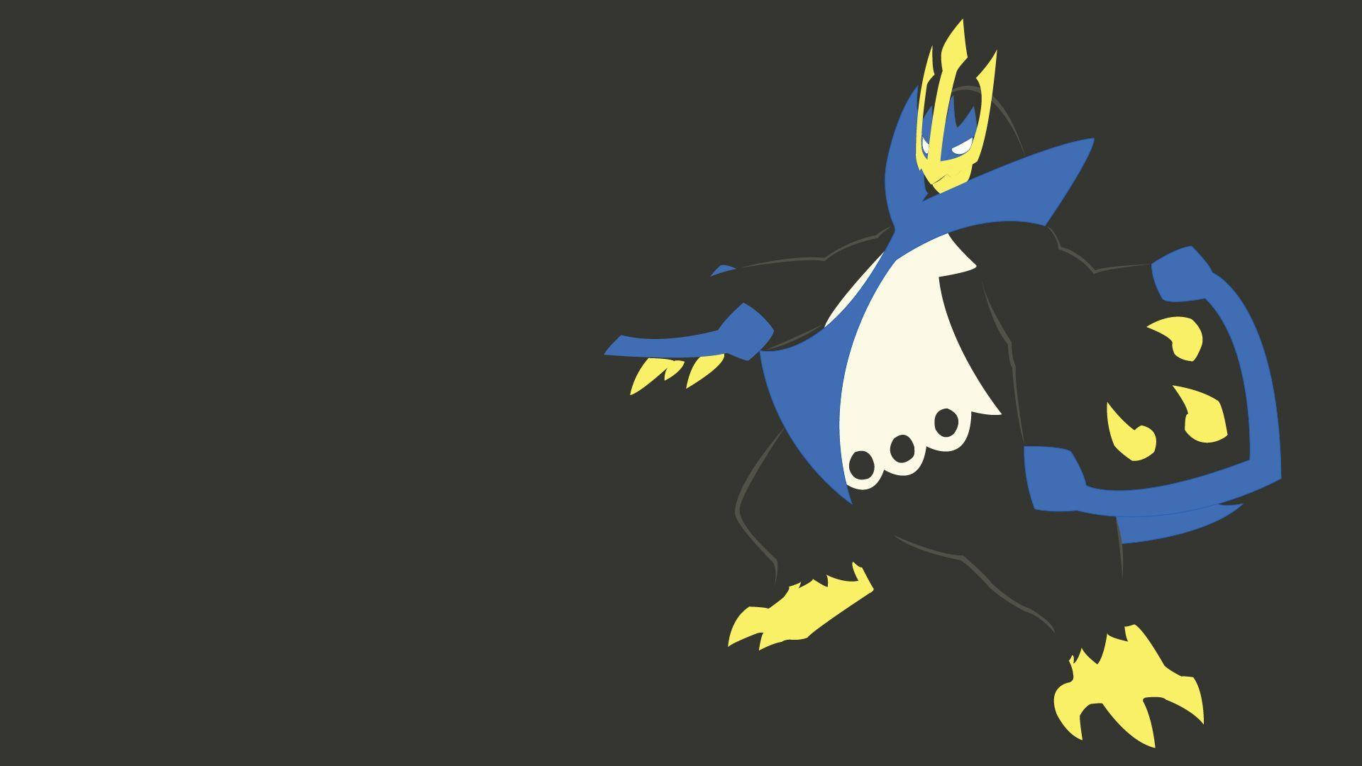 Empoleon Vector Art With Claws Wallpaper