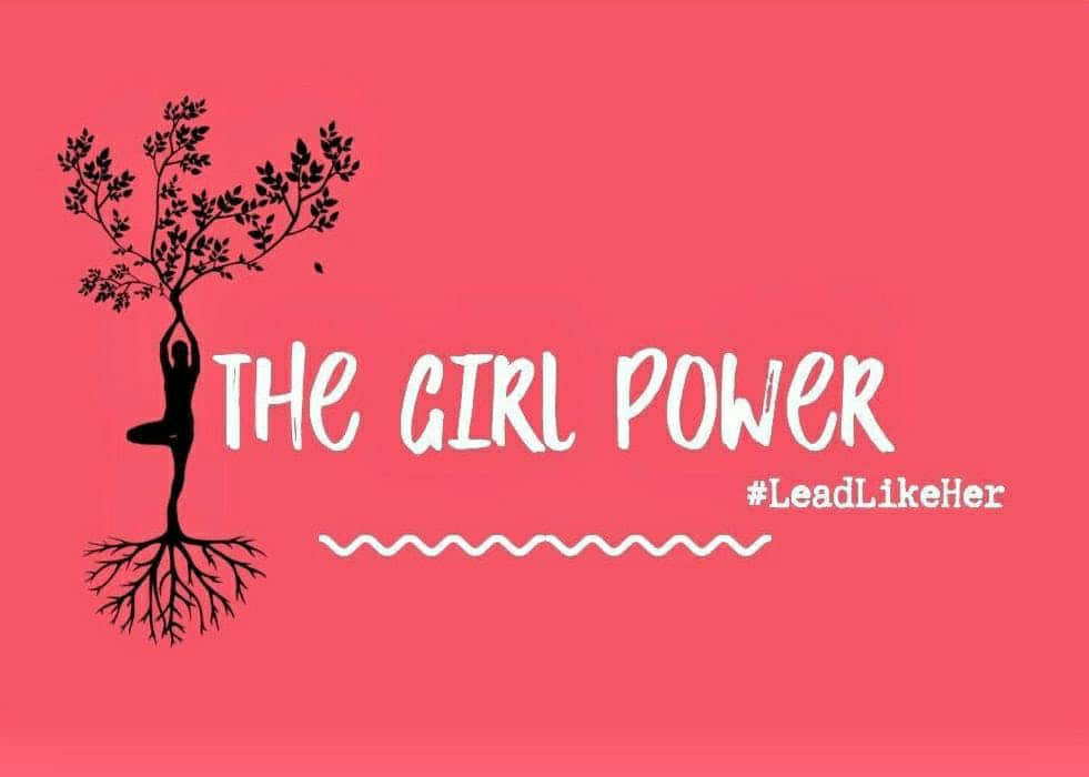Empowering Girl Power Illustration Wallpaper