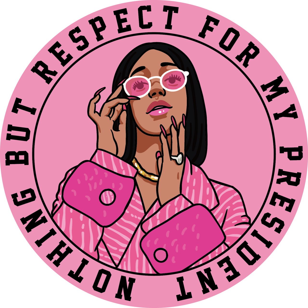 Download Empowerment Femininity Respect Illustration | Wallpapers.com