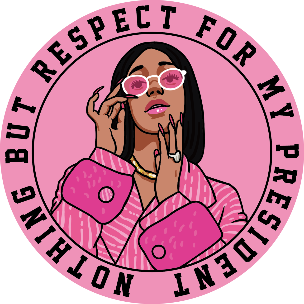 Empowerment Femininity Respect Illustration PNG