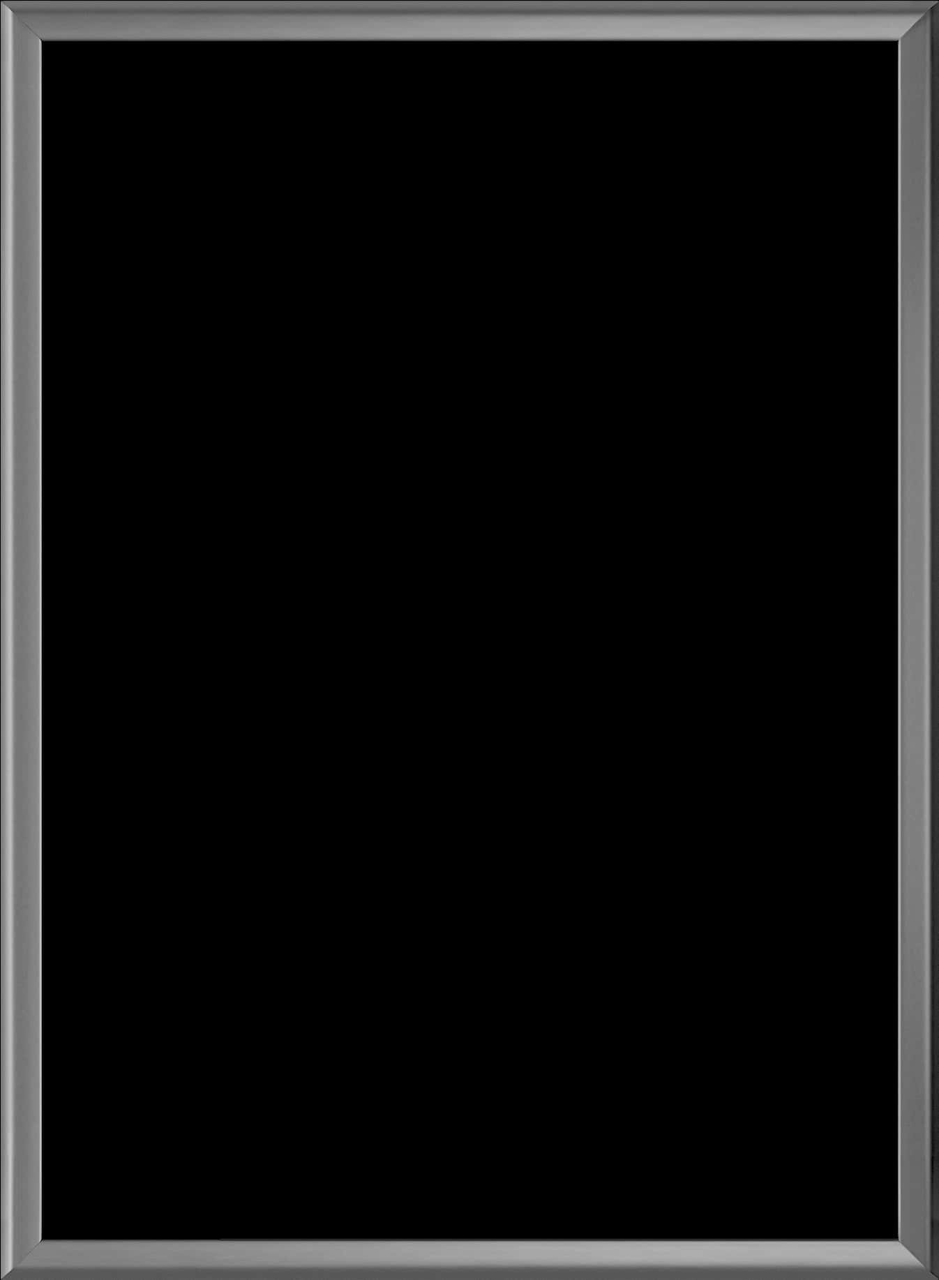 Empty Black Photo Frame SVG