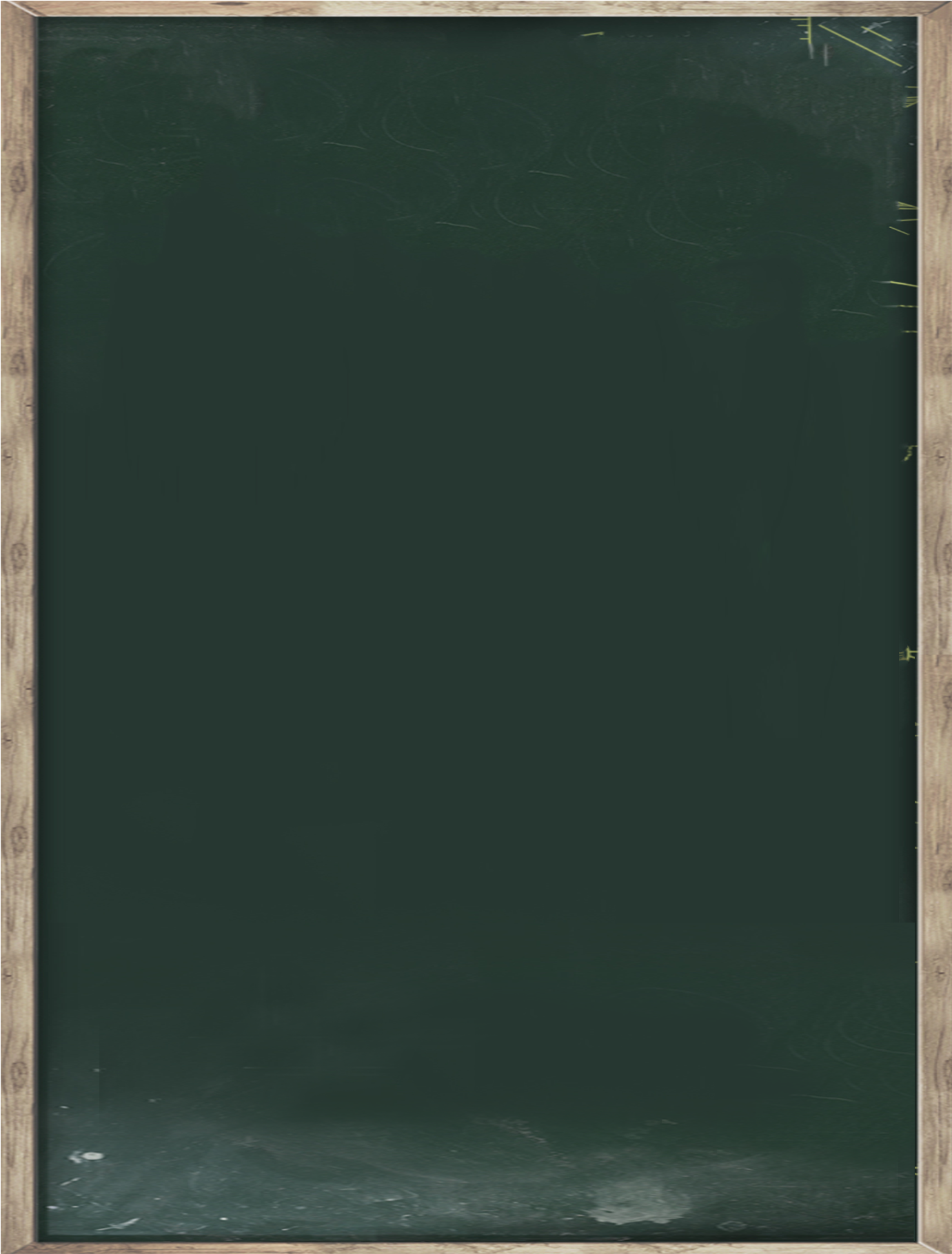 Empty Blackboard Texture PNG