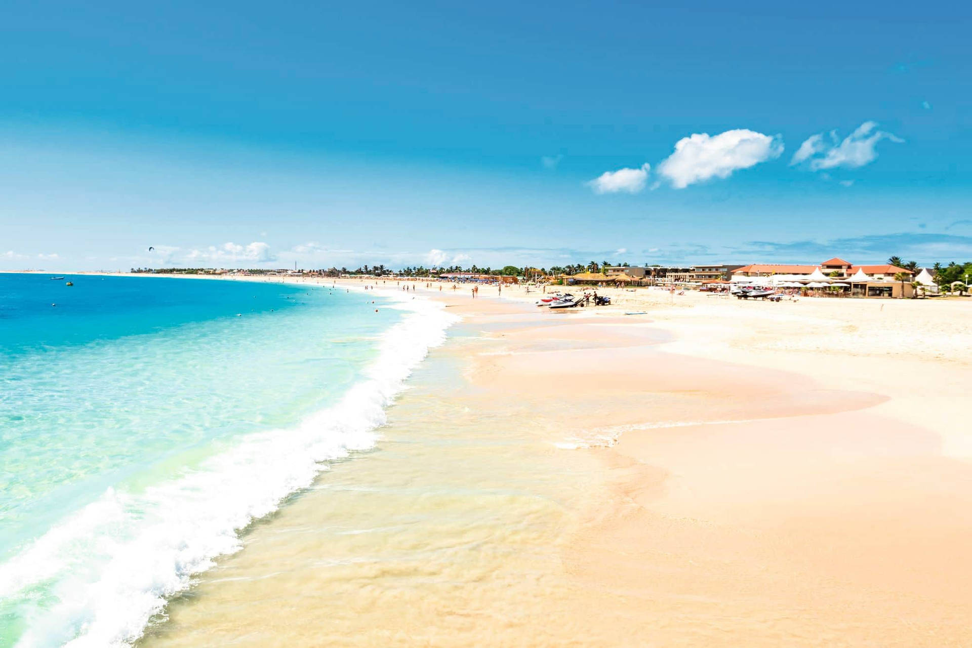 Playadesierta De Cabo Verde Fondo de pantalla