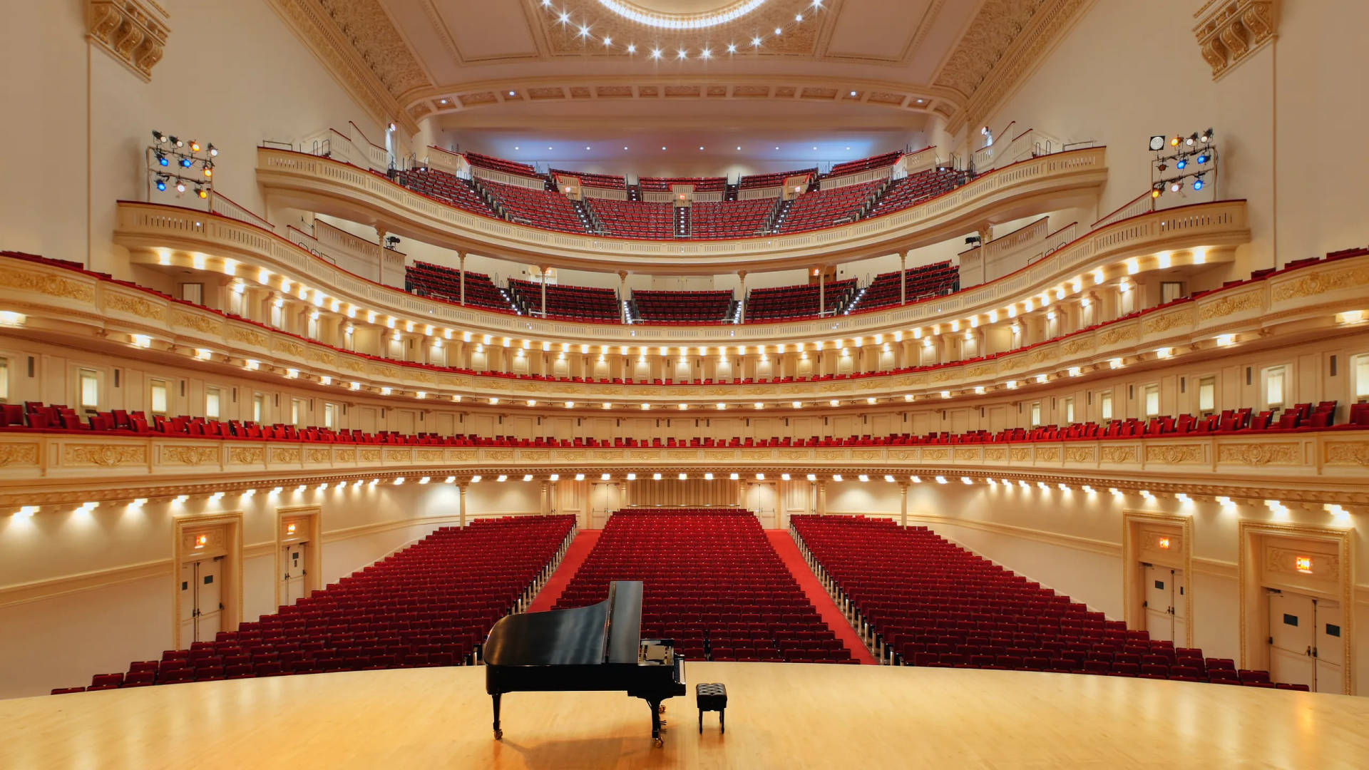 Empty Carnegie Hall Wallpaper